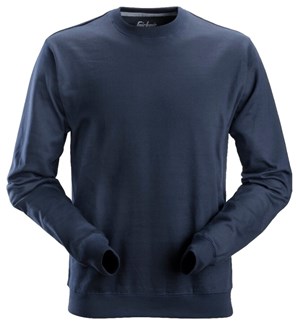 Snickers Workwear sweatshirt - 2810 - donkerblauw - maat M