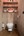 Dauby toiletborstel houder - Pure Plus - mat wit brons - blackpot