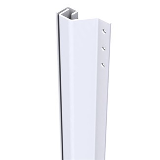 SecuStrip Plus buitendraaiend - terugligging 0-6mm - 2115mm wit - 1010.160.02