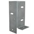 Gebr. Bodegraven paalhouder - type B - 70x70x2,5mm - verzinkt