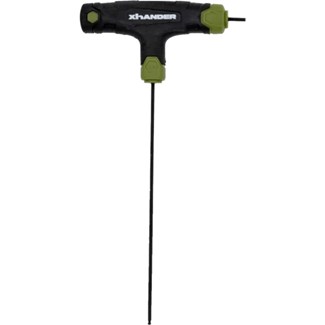 XHANDER Inbussleutel met T-greep en kogelkop 10 mm - lengte 250 mm 