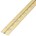 Pianoscharnier vermessingd - 32x0,7 mm - lengte 3500 mm
