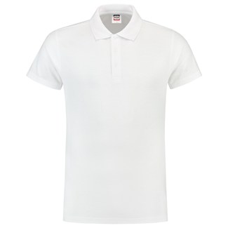 Tricorp Casual 201005 Slim-Fit Heren poloshirt Wit 3XL