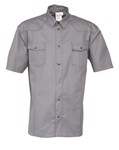 HAVEP hemd korte mouw - Basic - 1654 - grijs -maat L