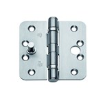 BSW veiligheids kogellagerscharnier - V-RD-BB 803 GV - 89x89x3 mm - gegalvaniseerd afgerond