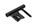DX inboorpaumelle - staal zwart gelakt - 14x75mm - stalen montagekozijn