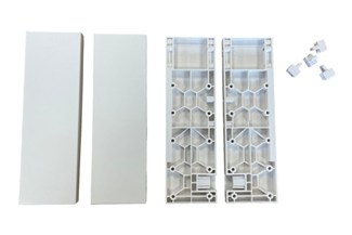 Slimbox/set frontadapters binnenlade h170 wit