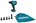 Makita DAS180Z Accu Blaas- en zuigmachine Body LXT 18V