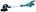 Makita langnek accu schuurmachine - DSL801RTEU - 18V - 2x5.0 Ah accu en snellader - AWS zender met tas - in doos