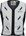 INUTEQ DRY BODYCOOL SMART-X koelvest zilver L