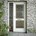 SecuBar Siertralie Deco 2 - Op het kozijn - wit - 250x825mm