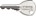 ABUS cilinder hangslot 65/30 - 30mm - gelijksluitend op nr. KA0302
