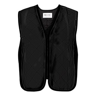INUTEQ-H2O Bodycool Basic koelvest zwart - maat XXL