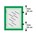 AXA raamsluiting 3308 - met drukknop - draairichting 1-4 - links draaiend - F2 - 3308-42-92/6