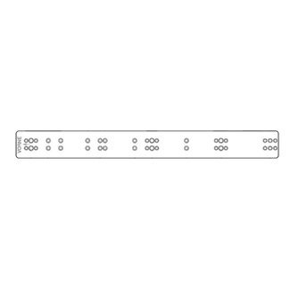 Blum opvullijsten - NL500-750 mm - KPR.6056