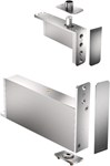 FritsJurgens taatsdeurset - System M+ 40 mm - Klasse F - Flush rechthoekig - RVS