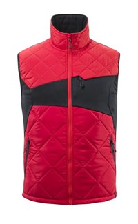 MASCOT wintervest - Accelerate - 18065-318 - signaalrood / zwart - maat M