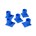 ABB tuitjes voor multidoos - [5x] enkel blauw - 4247956