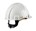 3M™ G3501M-VI veiligheidshelm wit - met zweetband en ratel draaiknop