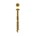 Dynaplus gevelschroef [200x] - AR-BRONZE - cillinderkop - TX-15 - 4.0x40/22mm