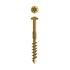 Dynaplus gevelschroef [200x] - AR-BRONZE - cillinderkop - TX-15 - 4.0x40/22mm