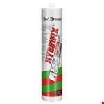 Zwaluw Hybrifix universele hybride lijm en kit - 290 ml koker - wit