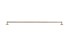 Dauby houder + 2 eindsteunen - Pure Plus Square - ruw brons - 1000 mm