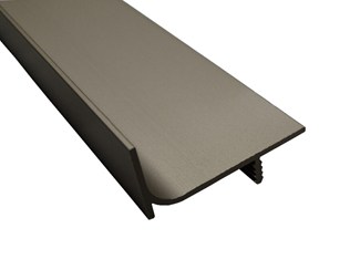 Greeplijst L- vorm bronskleur - 5000 mm