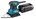 Makita vlakschuurmachine 230V - BO4565K - 200W - handpalm -  in koffer