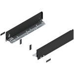 blum LEGRABOX zijkant L+R  M-hoogte, 400mm Kleur: carbon zwart