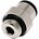 Legris - inschroefkoppeling - recht - 4 mm x 1/4" - BSPP - 3101 04 13