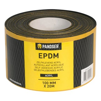 Pandser EPDM-stroken zelfklevend acryl 150 mm x 20 m