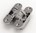 Argenta onzichtbaar en 3D regelbaar scharnier - invisible - medium - mat chroom