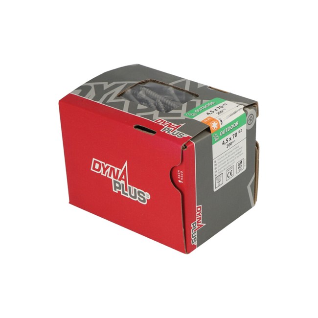 Dynaplus unischroef [200x] - AR-COATING - platkop - TX-25 - 4.5x70/42mm