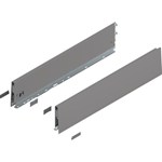 Blum MERIVOBOX zijkant K-hoogte, R+L, 600mm Kleur: indium grijs