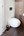 Dauby toiletborstel houder - Pure Plus - wit brons - blackpot