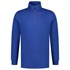 Tricorp sweater ritskraag - Casual - 301010 - koningsblauw - maat XS