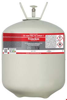 Frencken spuitlijm - Fine Fix Spray - CS 1428 - transparant - 22,1 l