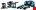 Makita accu combiset - schroeven/boren/slijpen/multitool - DLX7020TX1 - 18V - 2x5.0 Ah accu en snellader - in tas