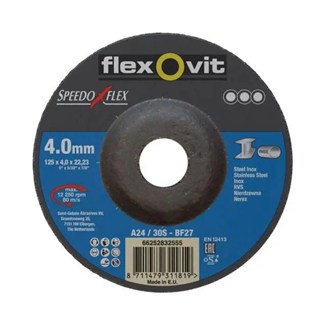 Flexovit afbraamschijf - SP A24/30Q BF27 - 180x6.4x22,23mm