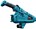 Makita langnek accu schuurmachine - DSL801ZU - 18V - met AWS zender - excl. accu en lader - in tas