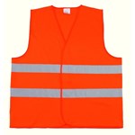 Opsial veiligheidsvest - 2 strepen - high visibility - oranje - maat XXL