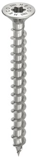 HECO TOPIX-plus schroeven - platkop RVS A2 - 4x40 mm - Torx T-20 (HD20) - voldraad - 200 st