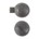 Dauby meubelknop - Pure PT-25 - ruw metaal - 25 mm