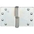 BSW kogelstiftpaumelle - 89x152x3 mm - BB 807 GV - draairichting 1