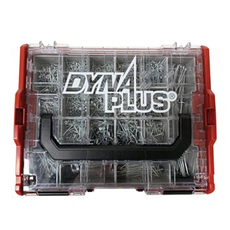 Dynaplus L-BOXX assortimentskoffer indoor [2500x] - VZ - TX -  schroeven + bitset