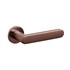 Olivari deurkruk - Link - met rozet - brons - mat - PVD coating