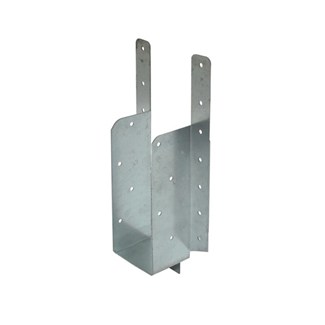 Gebr. Bodegraven raveeldrager met strip - houtmaat 59x121/146 mm - verzinkt