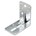 Gebr. Bodegraven hoekanker met ril - 90x90 mm - verzinkt - 072230.B001+barcode