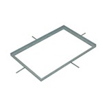 Gebr. Bodegraven matrand - 610x810mm - 25x25x2mm - verzinkt - 68745.B001+barcode